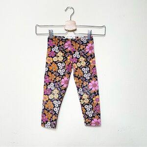Cotton On Kids | Girls Fleece Lined Floral Leggings